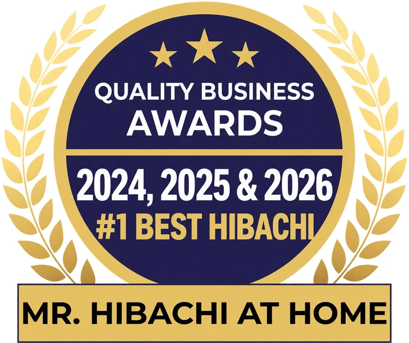 Hibachi catering at home
